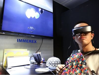 CJ盛会见证VR新纪元 人民网游戏全球首发VR生态概念引领行业革新